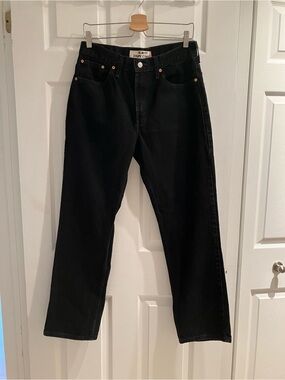 Slim Fit Black Jeans